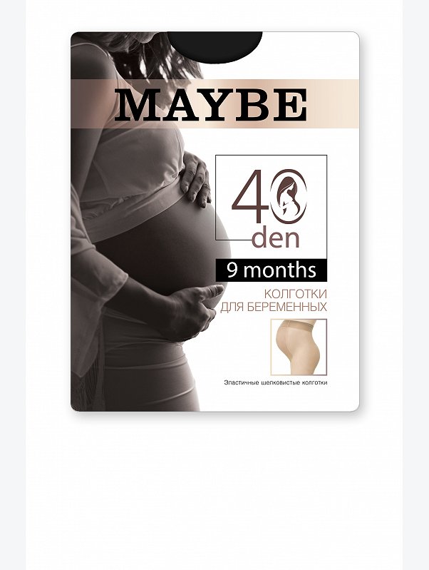Женские колготки для беременных 40 ден Maybe