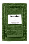 Комплект махровых полотенец 3 шт Happy Fox Home