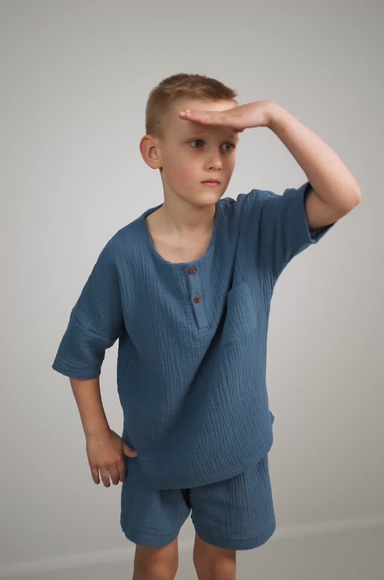 Костюм детский из муслина Happyfox