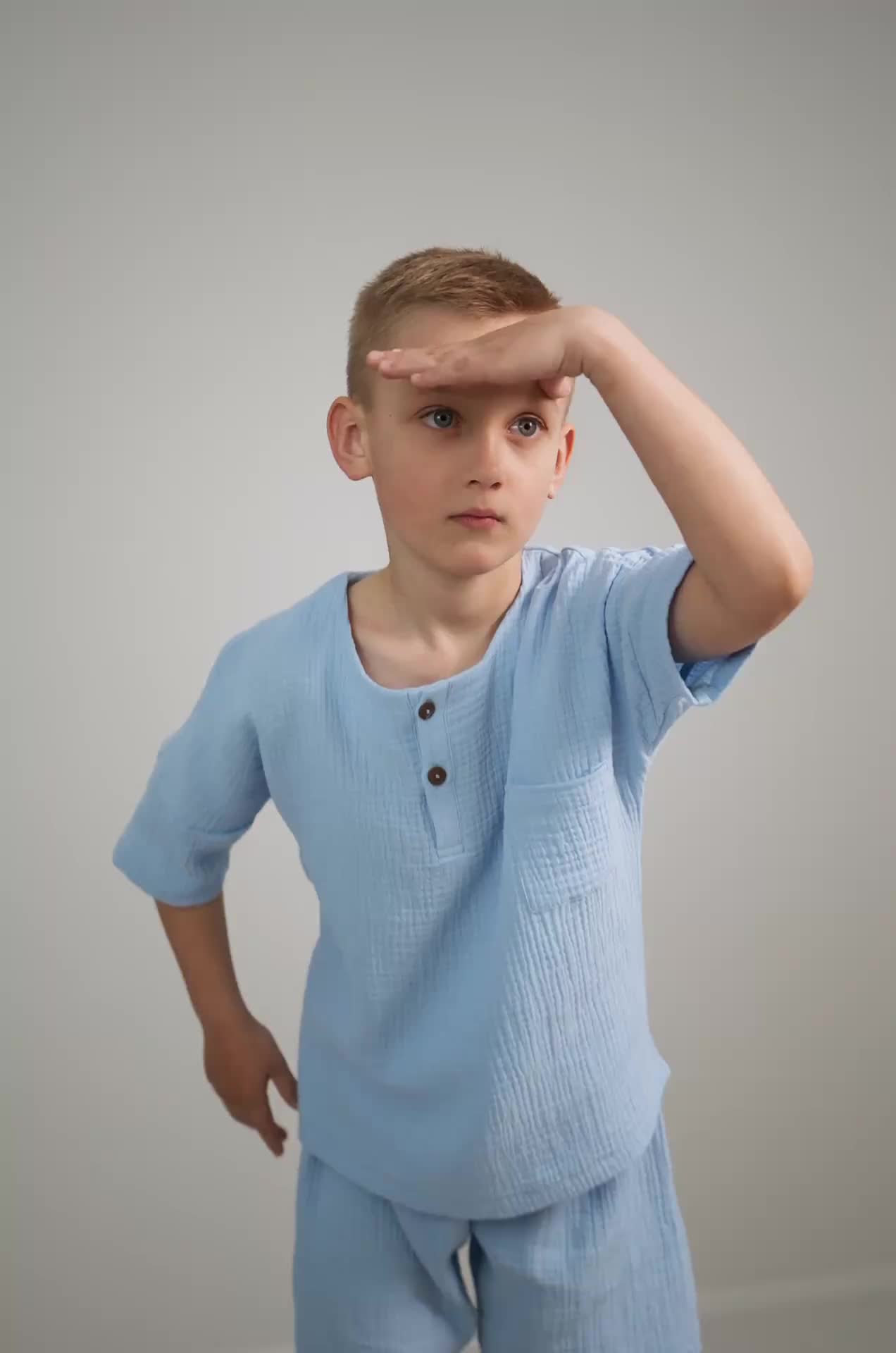 Костюм детский из муслина Happyfox