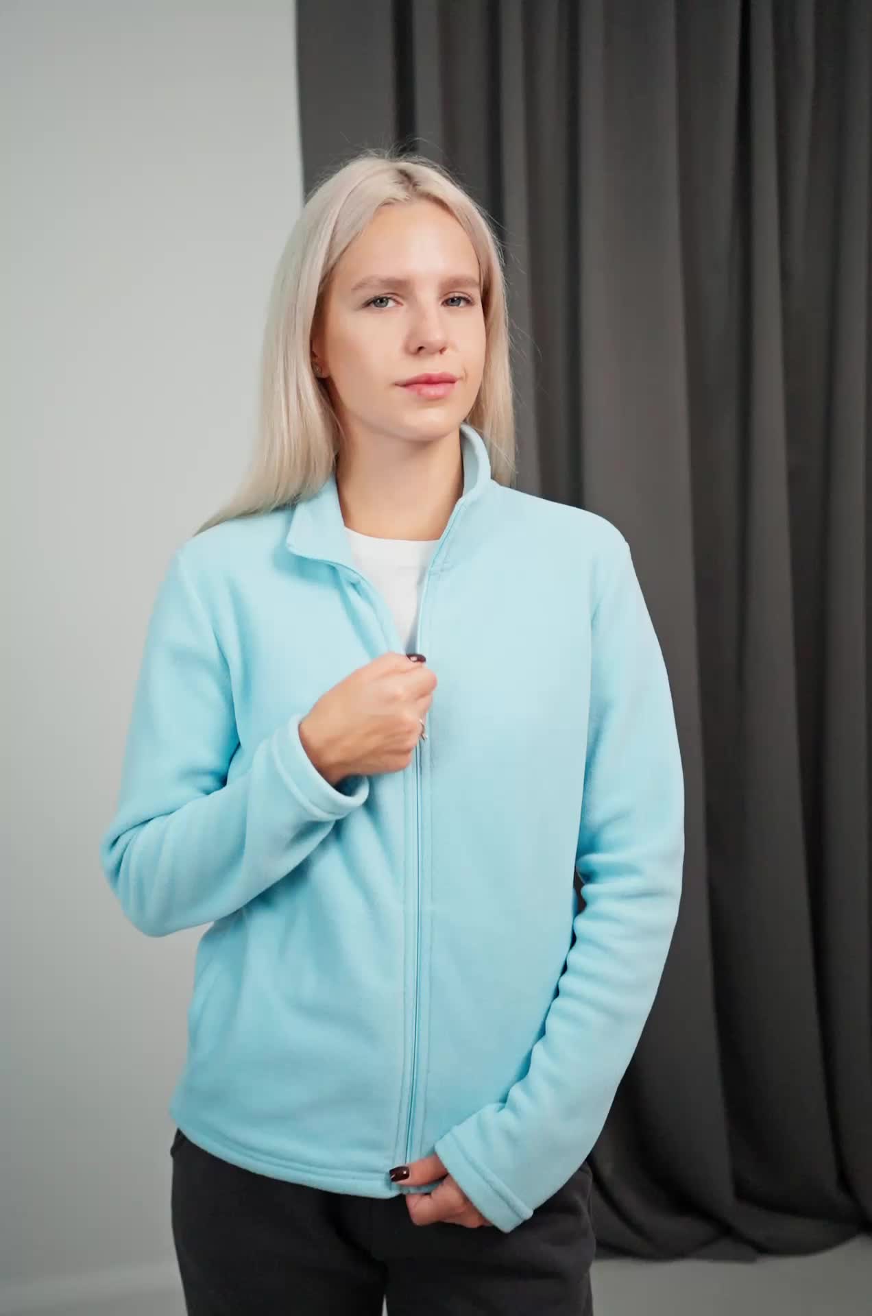 Женская флисовая толстовка Happyfox