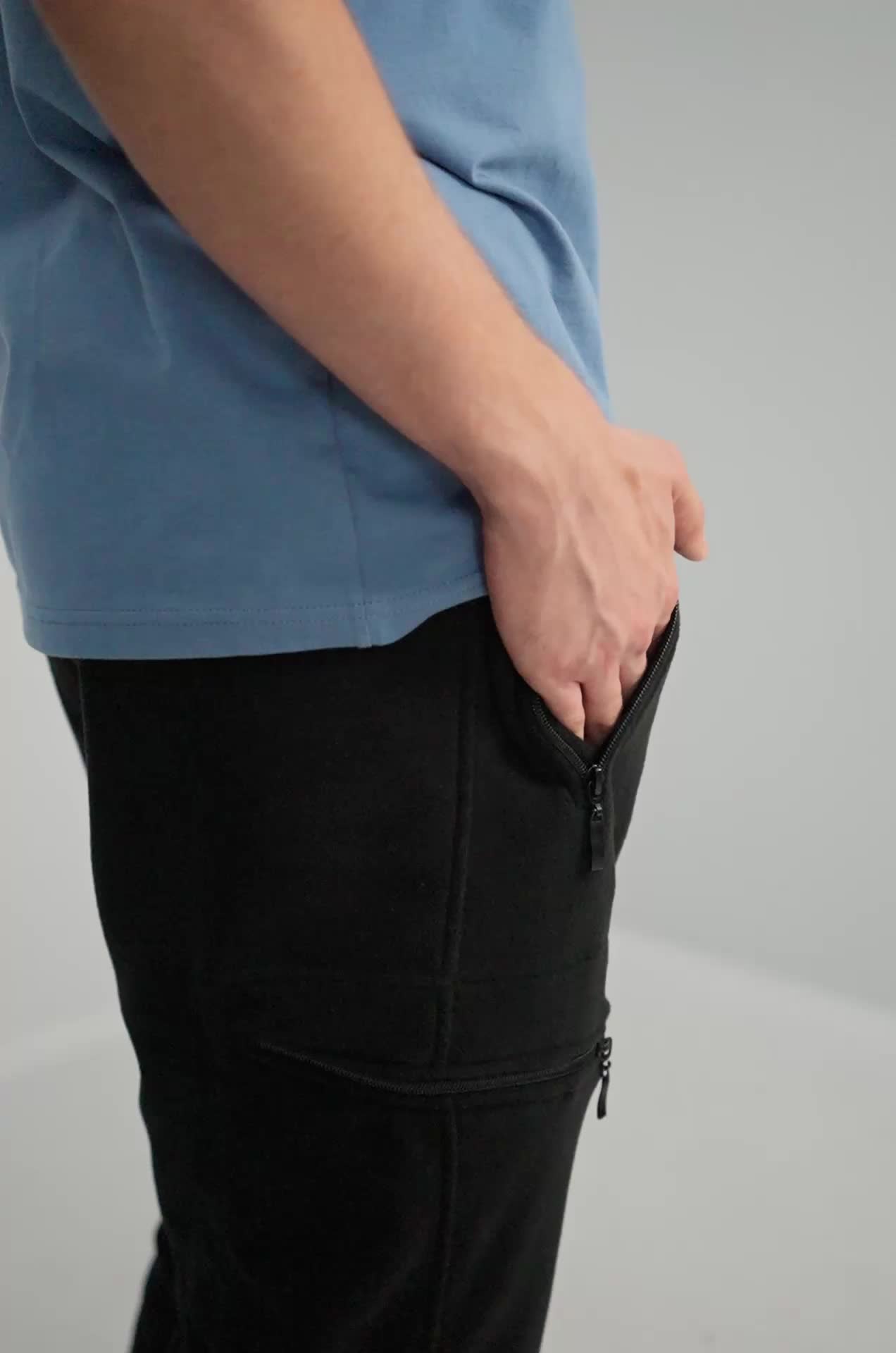 Мужские флисовые брюки с начесом Happyfox