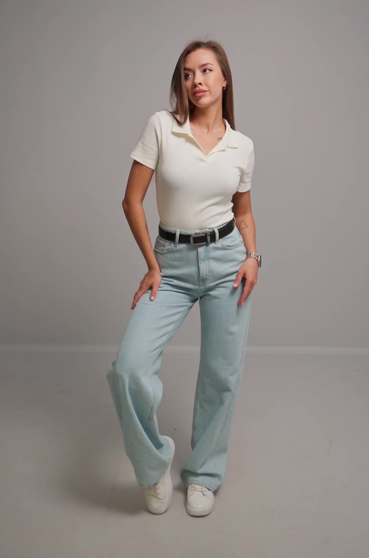 Женская футболка-поло Happyfox